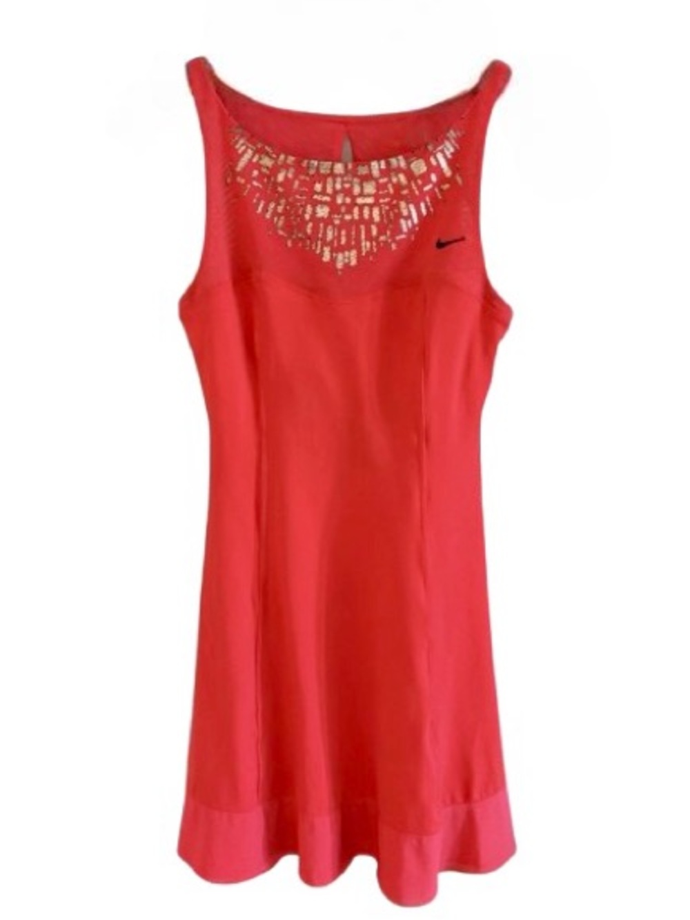 NWT RARE NIKE RED BLACK MARIA SHARAPOVA NYC SKYLINE DRESS SIZE LARGE BEAUTIFUL